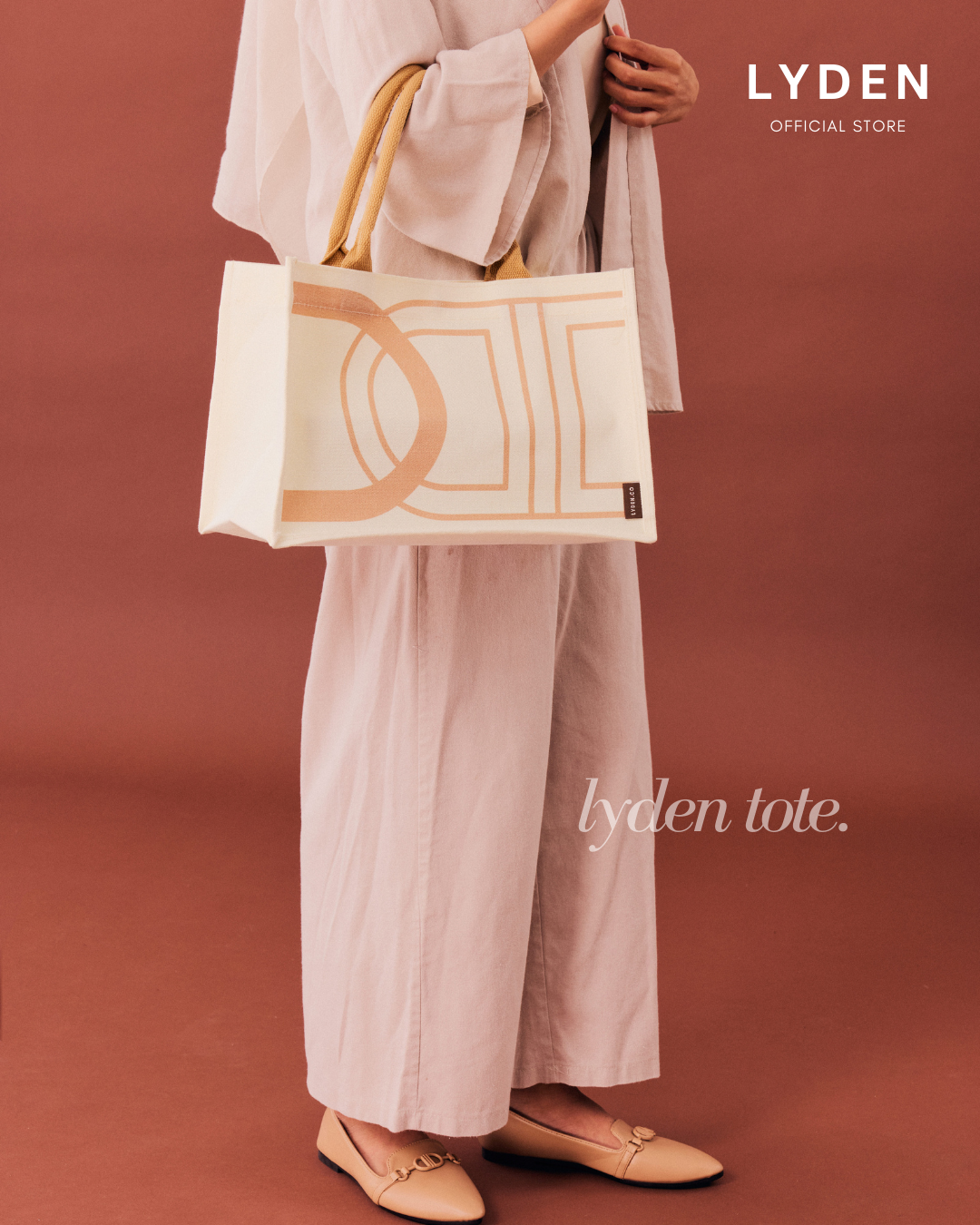 【NEW】 Lyden Exclusive  Demure/Cutesy / Mindful  Tote Bag/ Canvas Bag / Handbag / Prints Bag / Grocery Bag