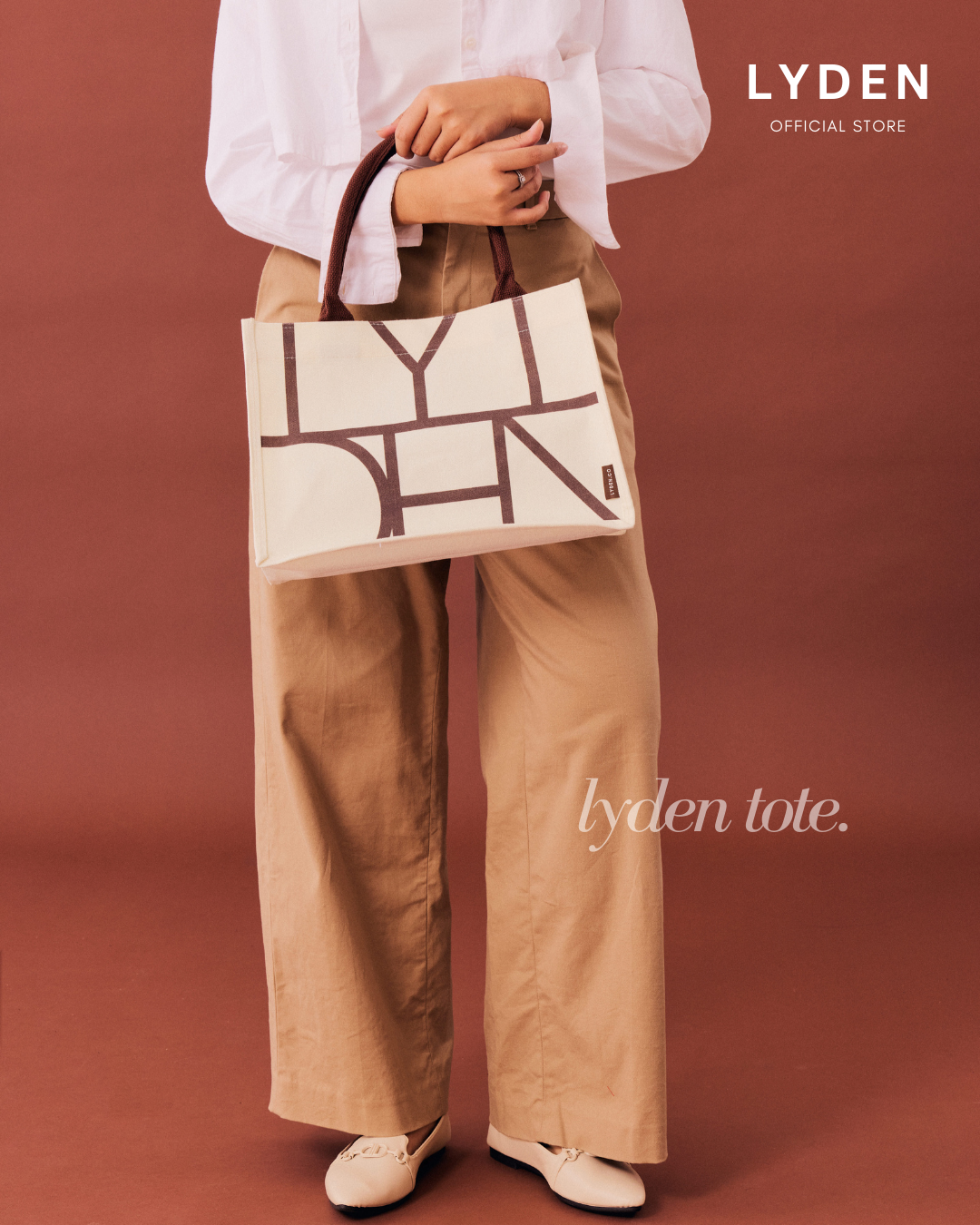 【NEW】 Lyden Exclusive  Demure/Cutesy / Mindful  Tote Bag/ Canvas Bag / Handbag / Prints Bag / Grocery Bag
