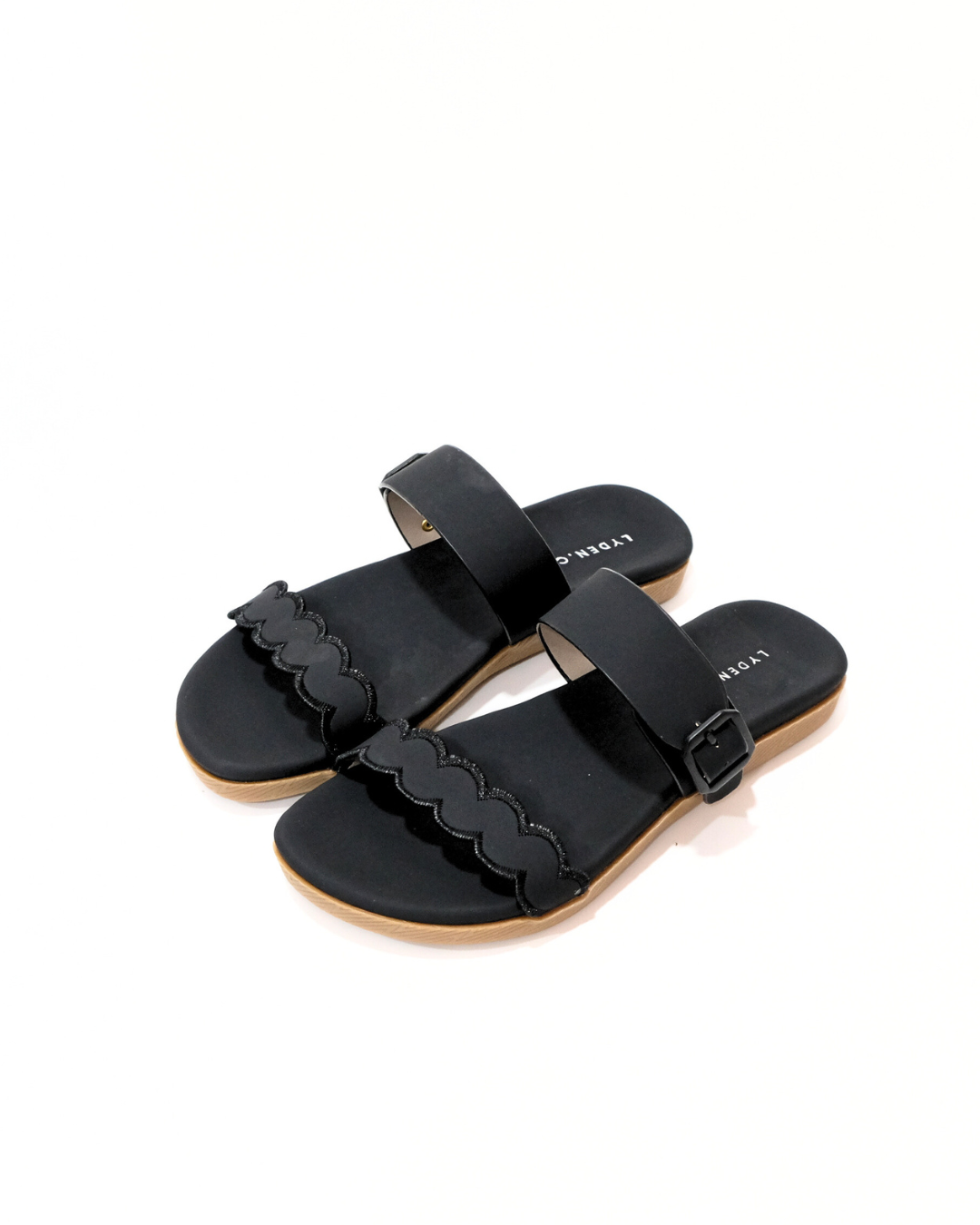 【NEW】Lyden Puffy Dream X Buckle Strap Series Sandals - Classic Black//Pink//Beige