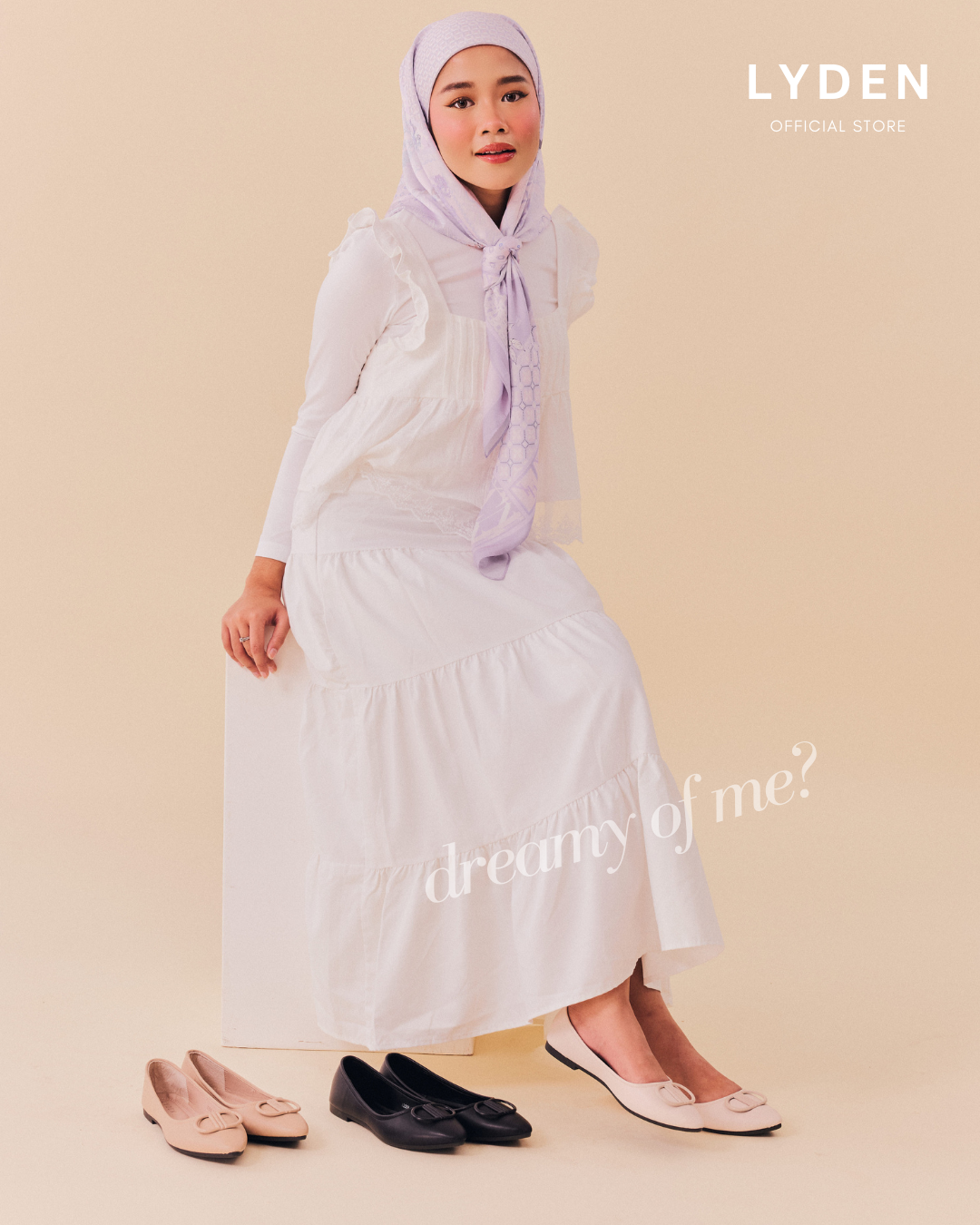 Lyden Dreamy Glam Pointed Series Flats - Classic Black