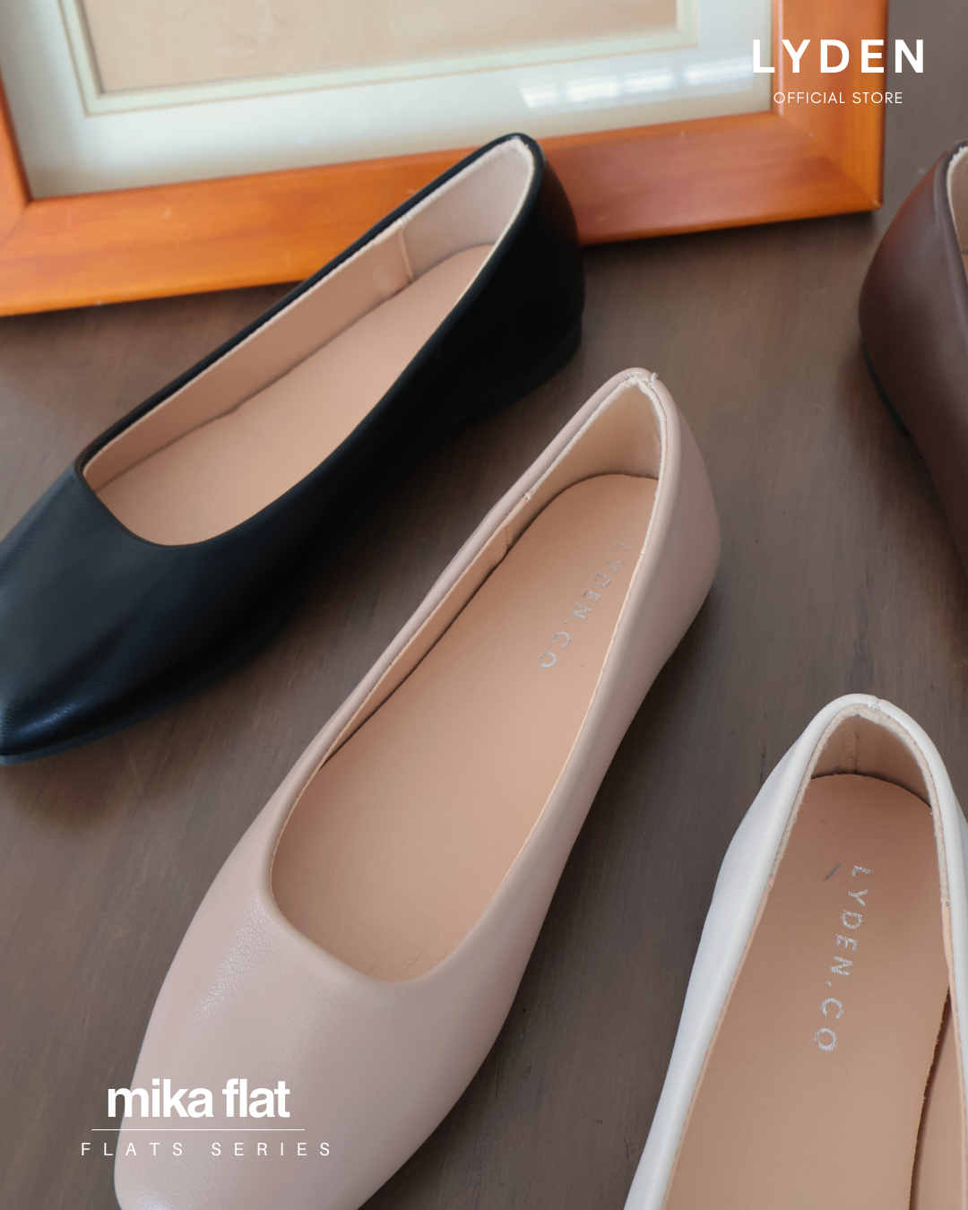 【NEW】Lyden Mika Flats Series
