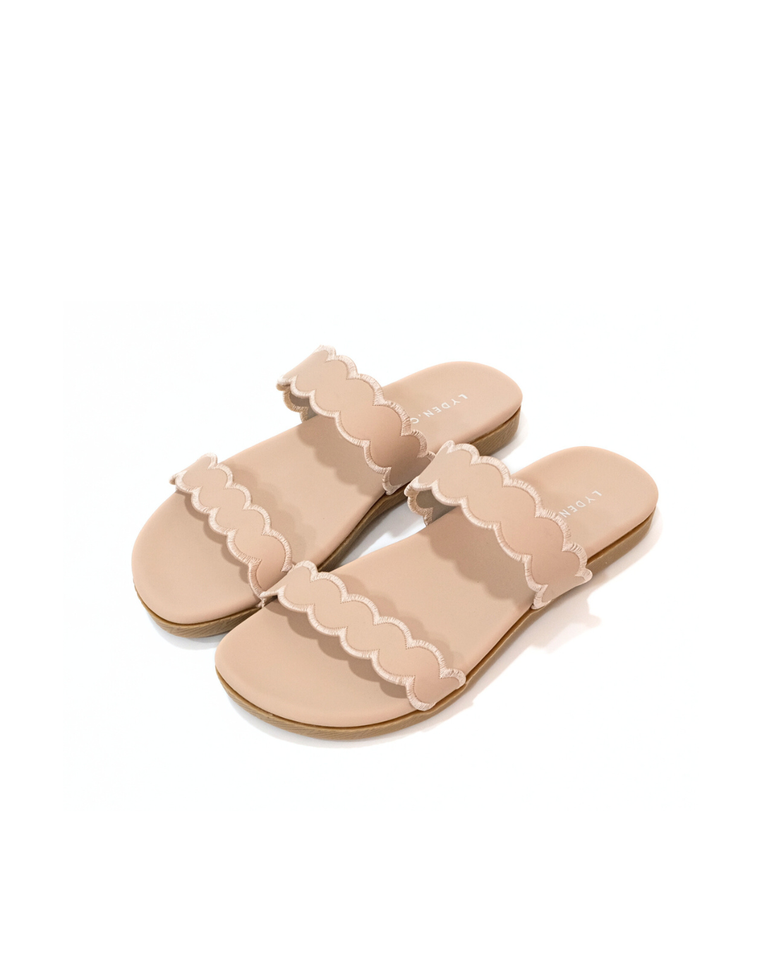 【NEW】Lyden Puffy Dream X Duo Straps Series Sandals - Beige//Pink//Blue