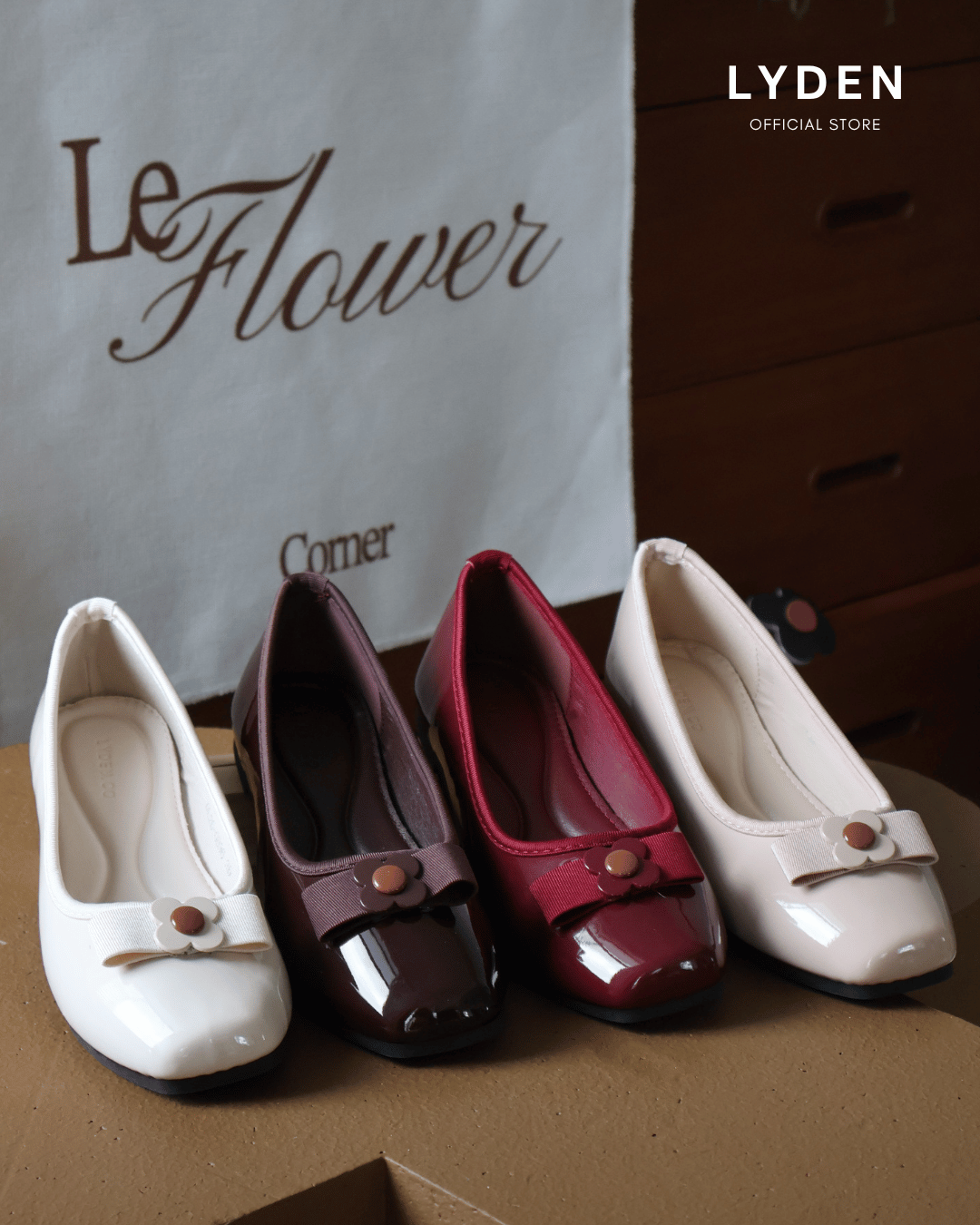 【Le Flowers Mini Bloom】Flats Series