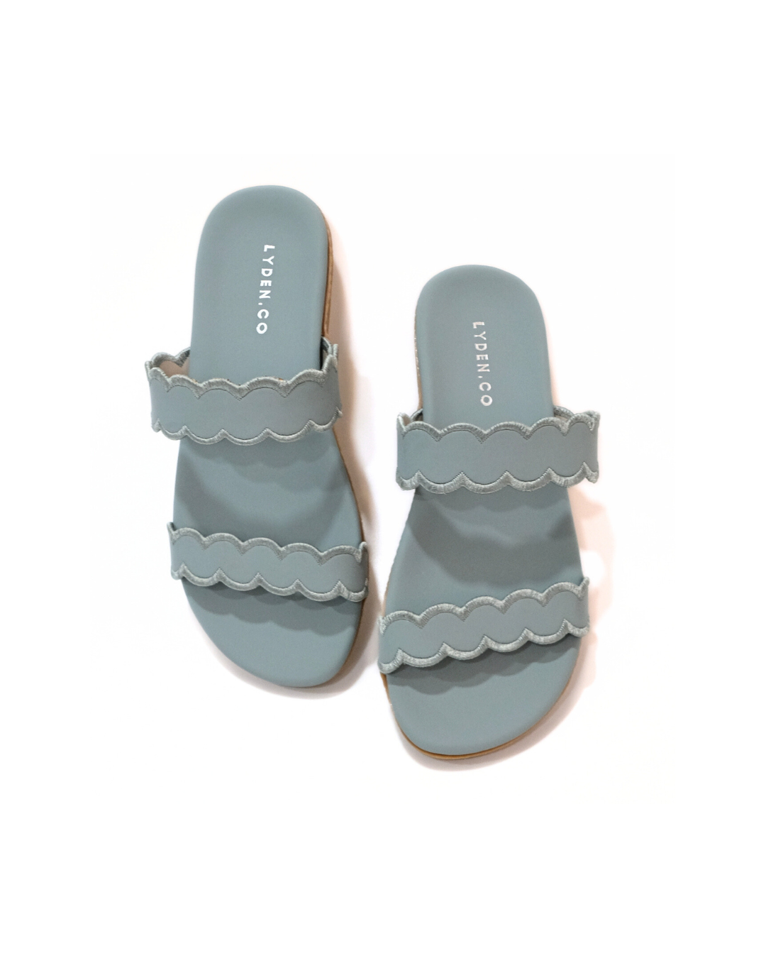 【NEW】Lyden Puffy Dream X Duo Straps Series Sandals - Beige//Pink//Blue