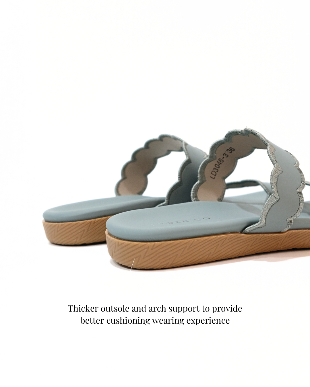 【NEW】Lyden Puffy Dream X Duo Straps Series Sandals - Beige//Pink//Blue