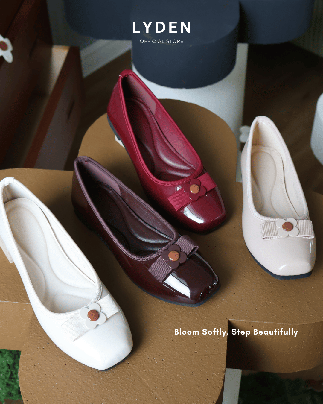 【Le Flowers Mini Bloom】Flats Series
