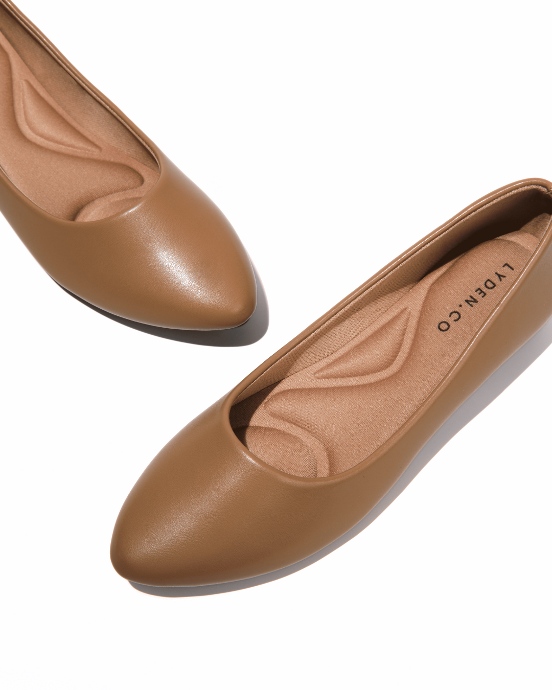 Lyden Air-Cushioned Series Low Heels - Khaki (2cm)