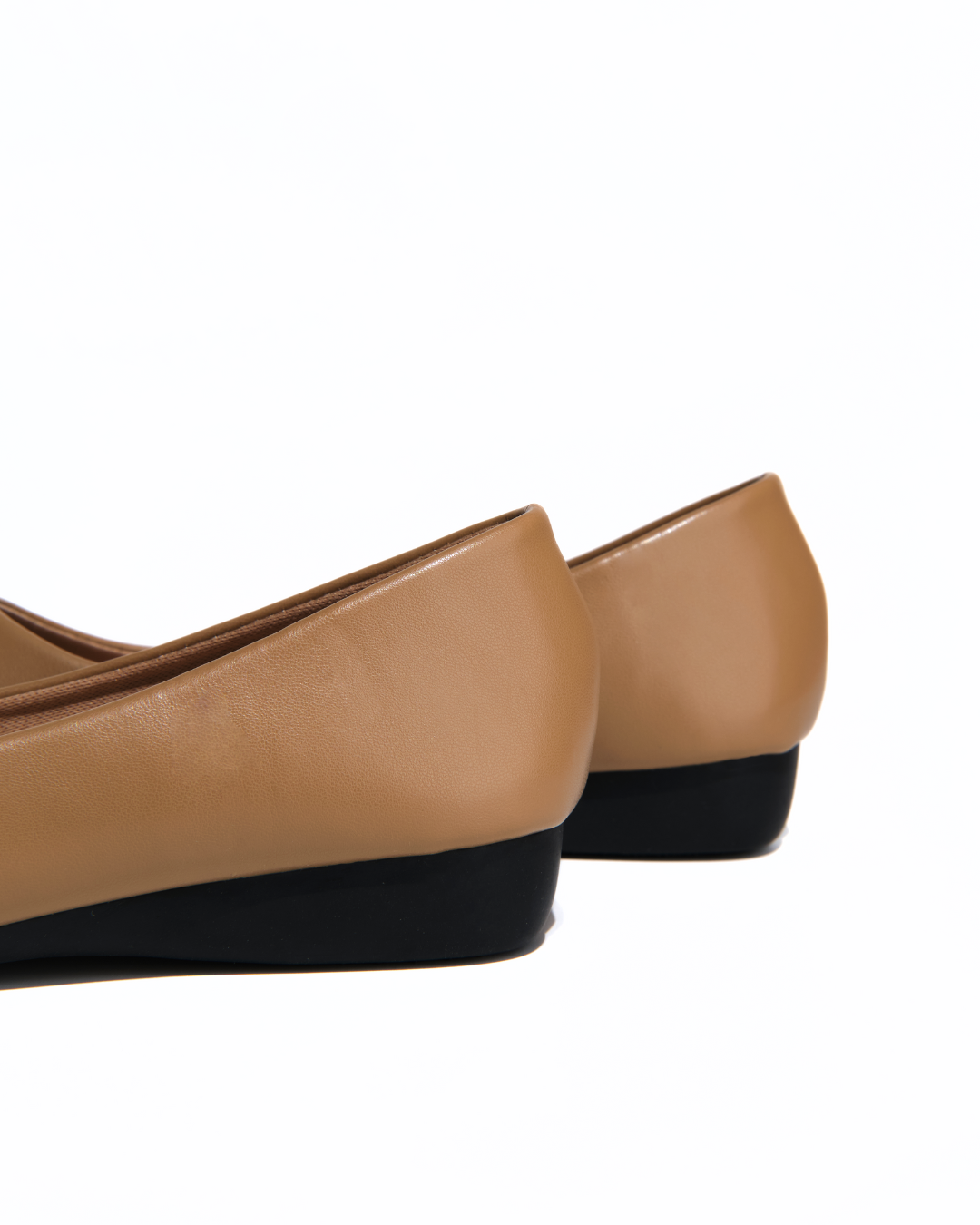 Lyden Air-Cushioned Series Low Heels - Khaki (2cm)