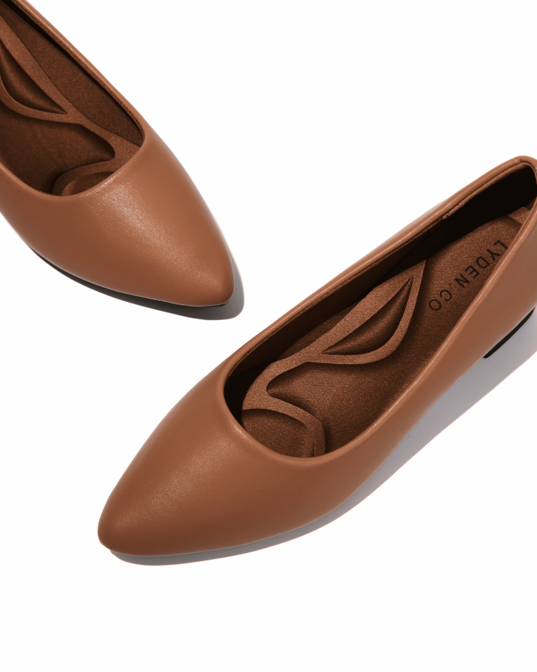 【NEW】Lyden Air-Cushioned Series 4.5cm Mid Heels - Brown