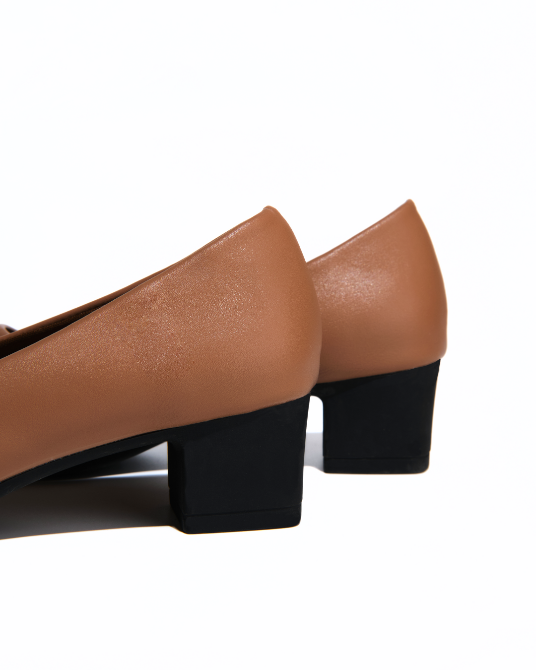 【NEW】Lyden Air-Cushioned Series 4.5cm Mid Heels - Brown