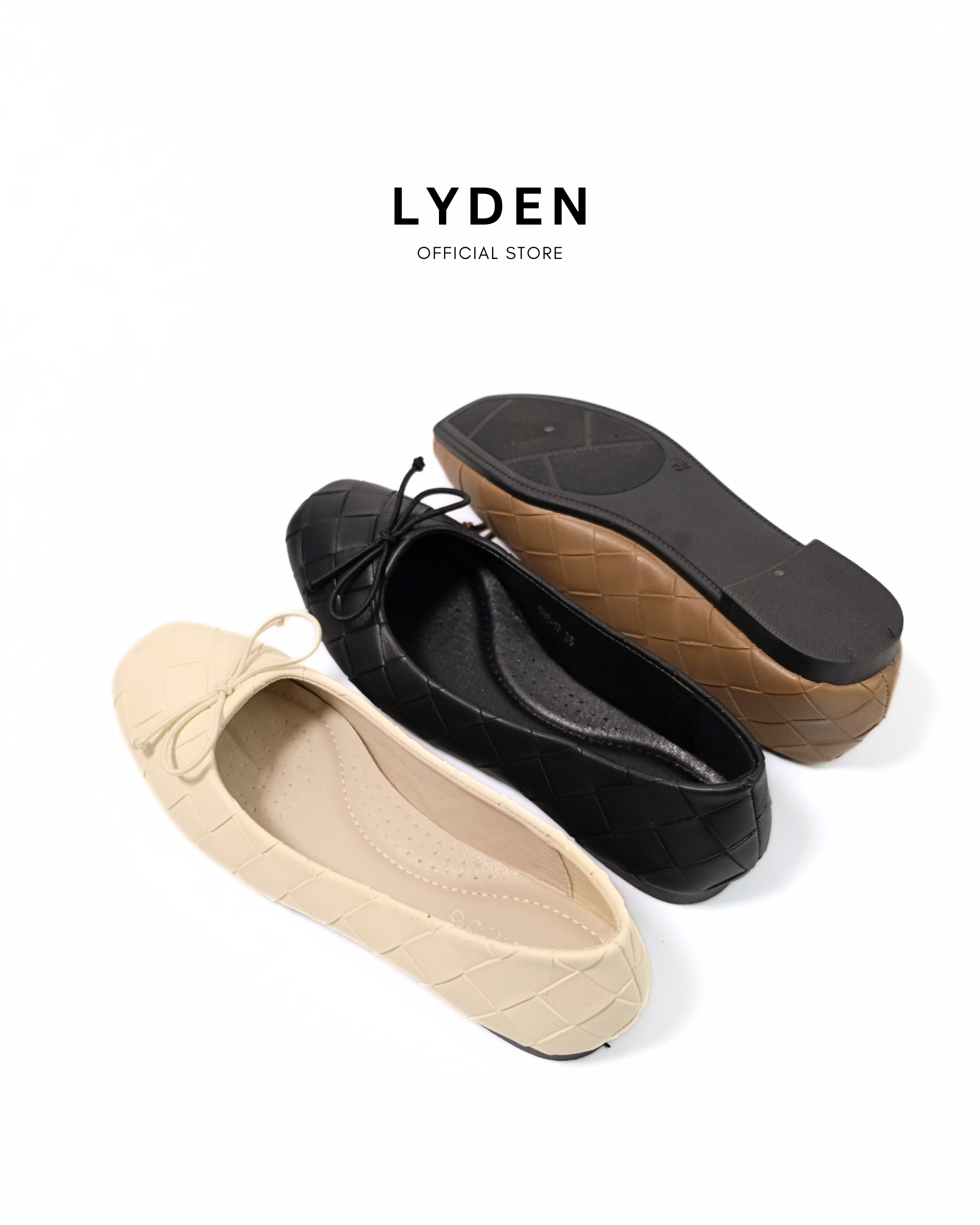 【NEW】Liora Series Flats - Beige//Dark Brown//Black