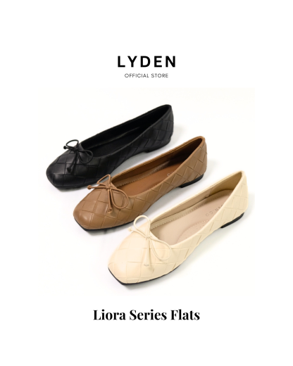 【NEW】Liora Series Flats - Beige//Dark Brown//Black