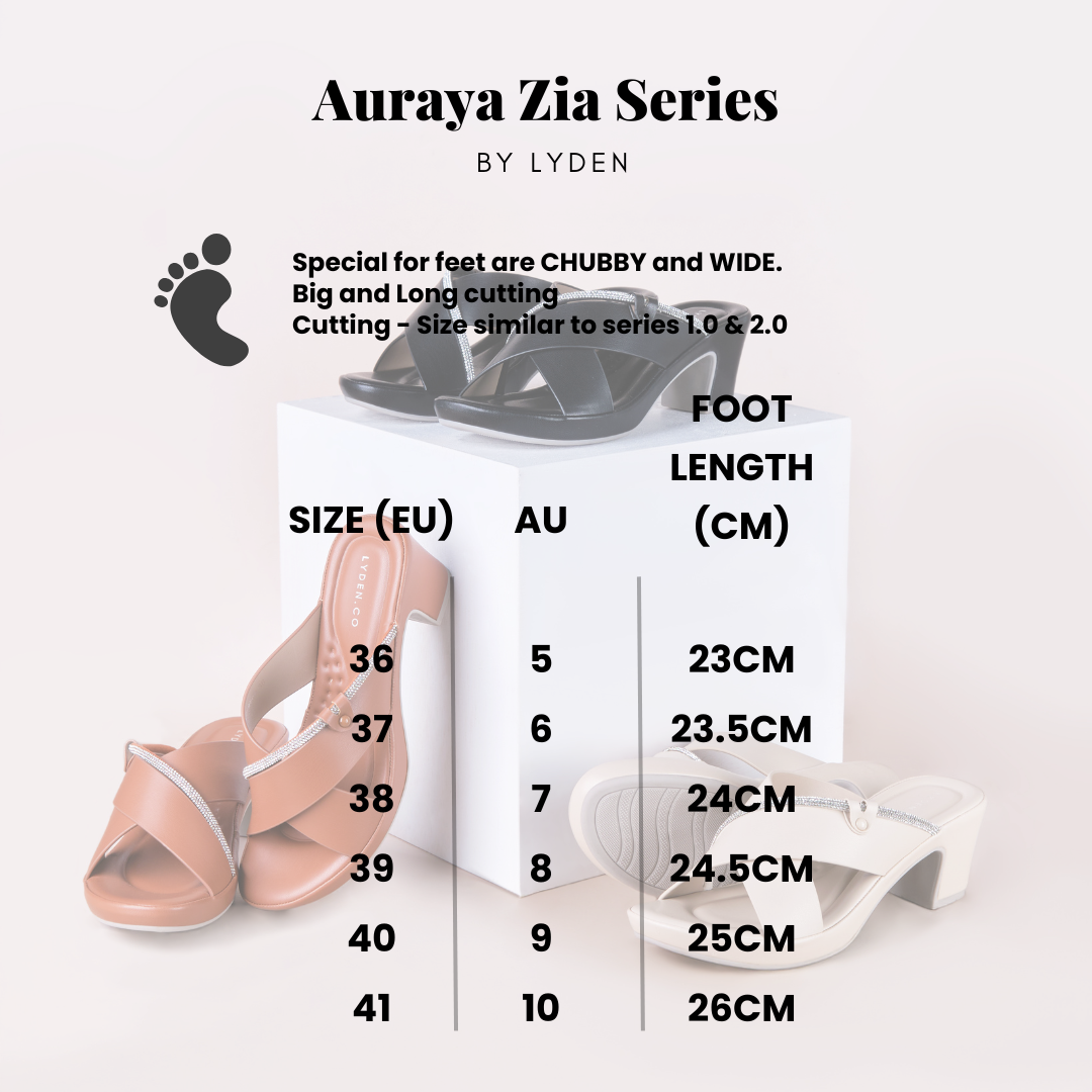 【NEW】Lyden Auraya Zia Series 6.5cm heels - Classic Black//Coffee//Beige
