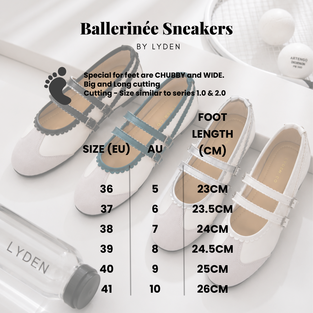 【NEW】Lyden Ballerinée Sneakers