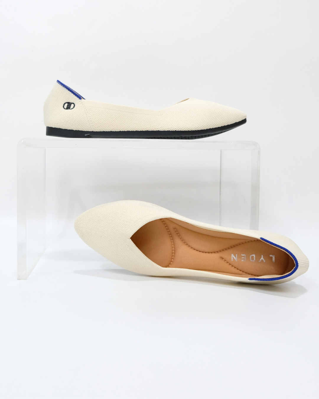 【NEW】Lyden Cleo Series Flats - Beige