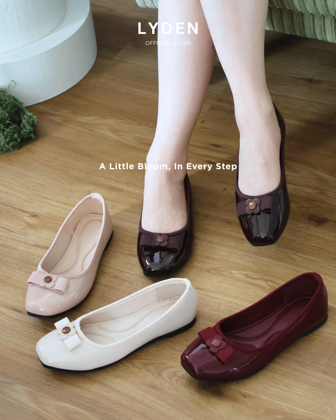 【Le Flowers Mini Bloom】Flats Series
