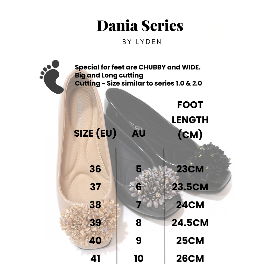 【NEW】Lyden Dania series 4cm heels - Classic Black//Khaki//Gray
