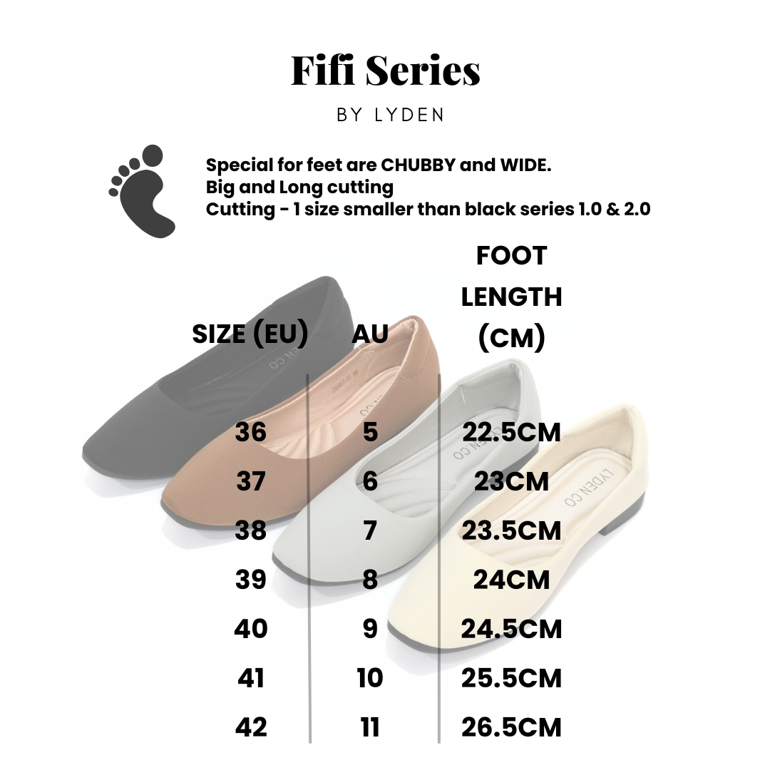 【NEW】Lyden Fifi Series Flats - Coffee