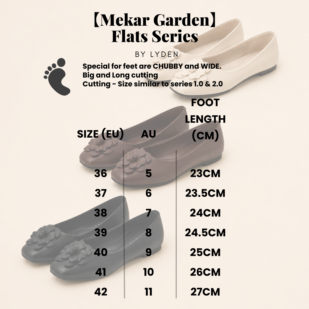 【Mekar Garden】Flats Series