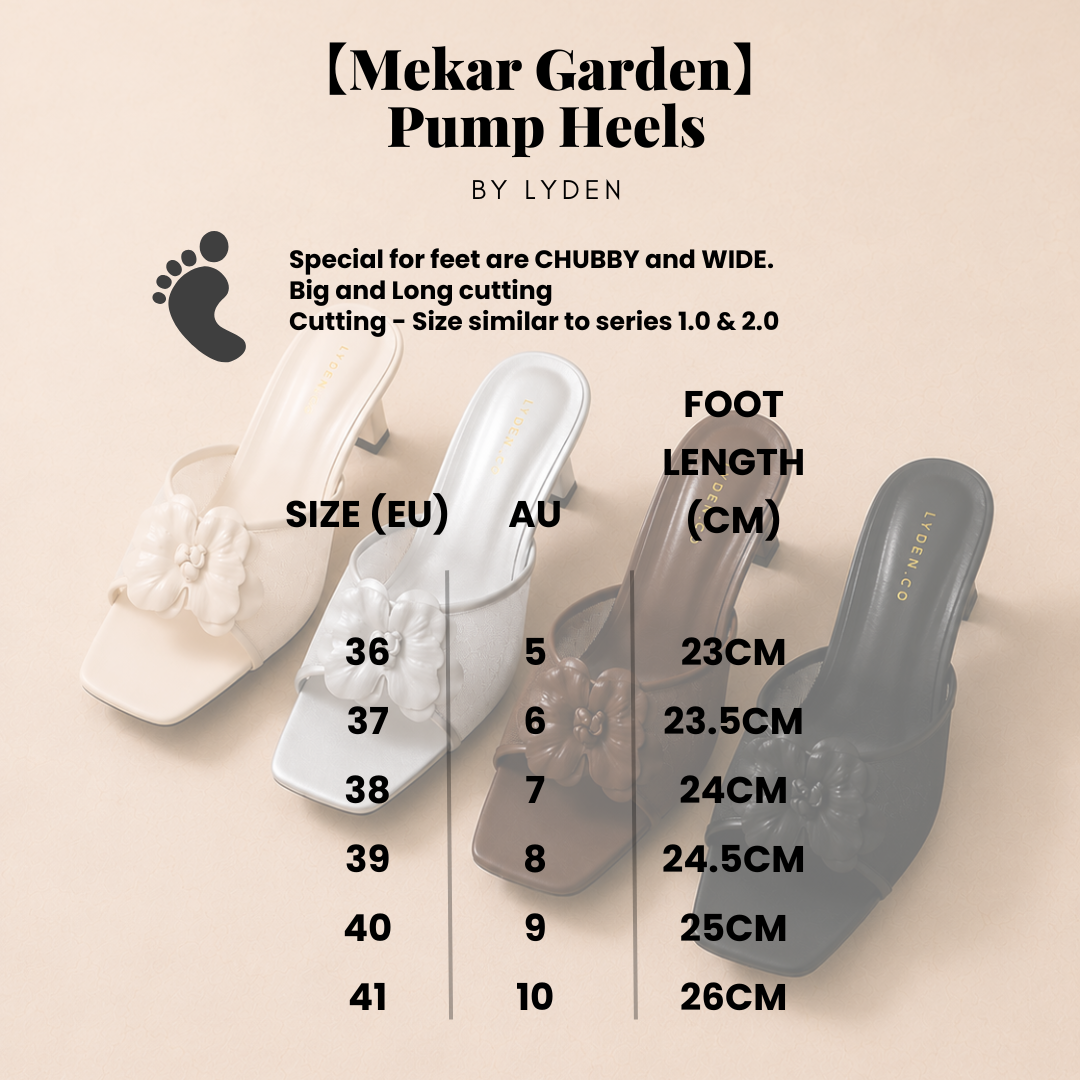 【Mekar Garden】6cm Pump Heels