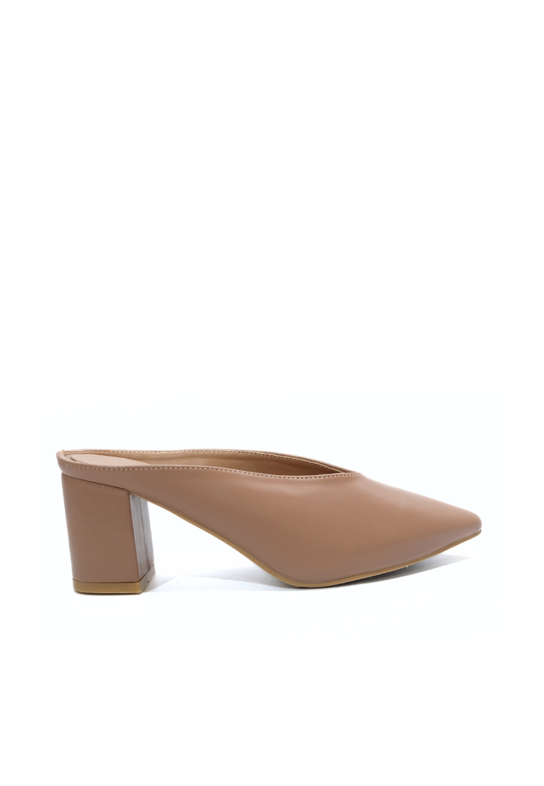 The Nora Pump Heels Series by Lyden (Malaysia cutting) - Khaki