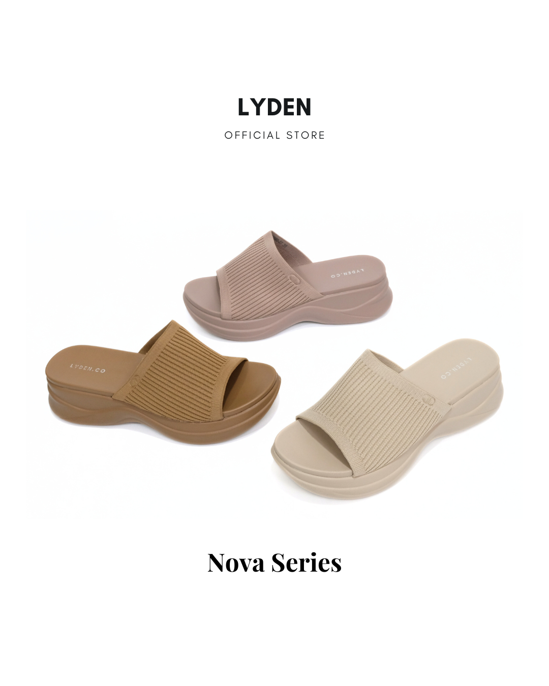 【NEW】Lyden Nova Series 5.5cm Platform Sandals - Pink