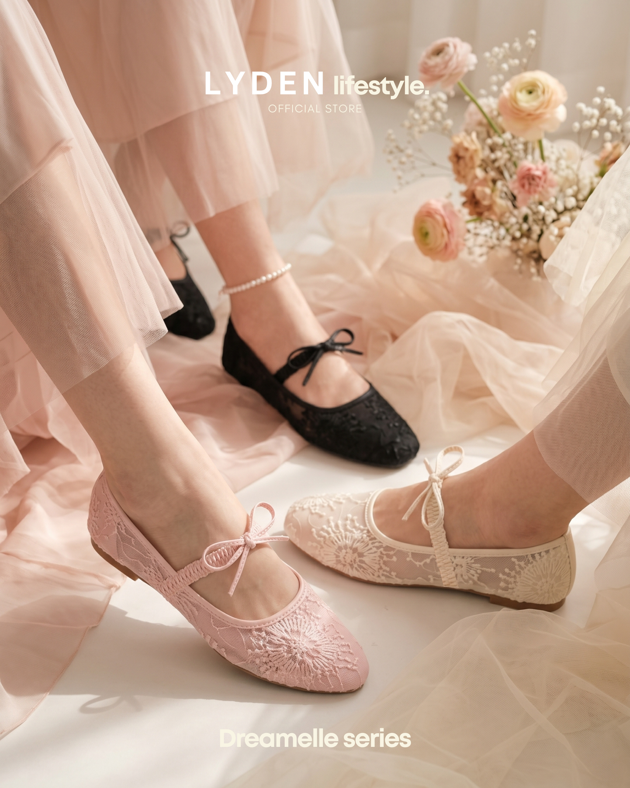 【NEW】Dreamelle Series Flats