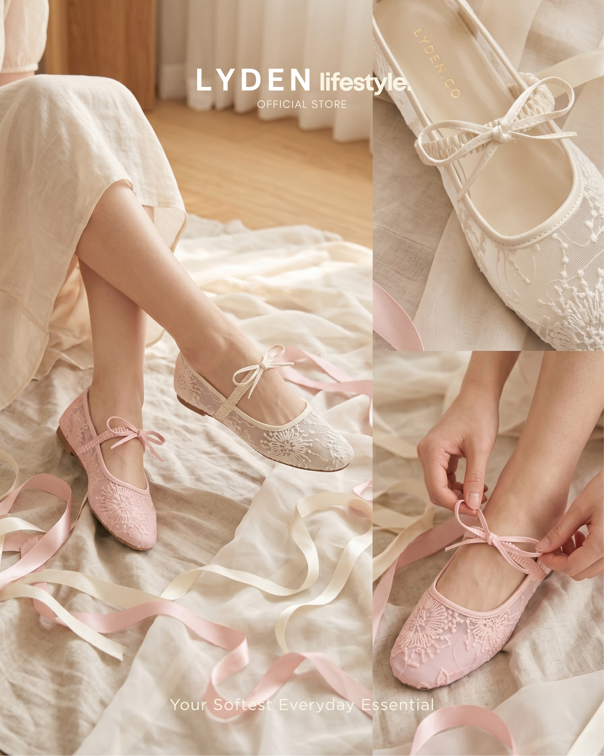 【NEW】Dreamelle Series Flats