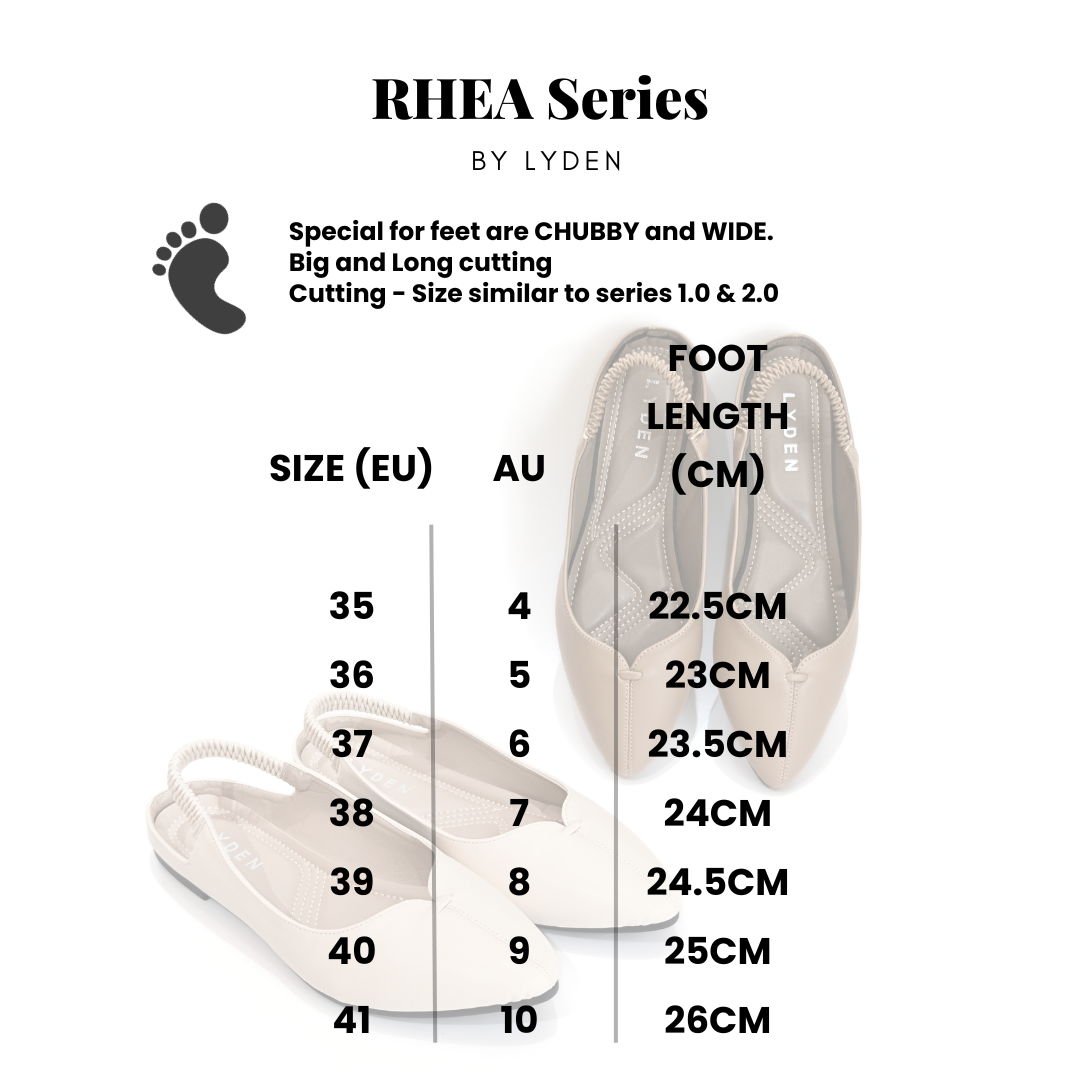 【NEW】Lyden RHEA Series Flats - Beige