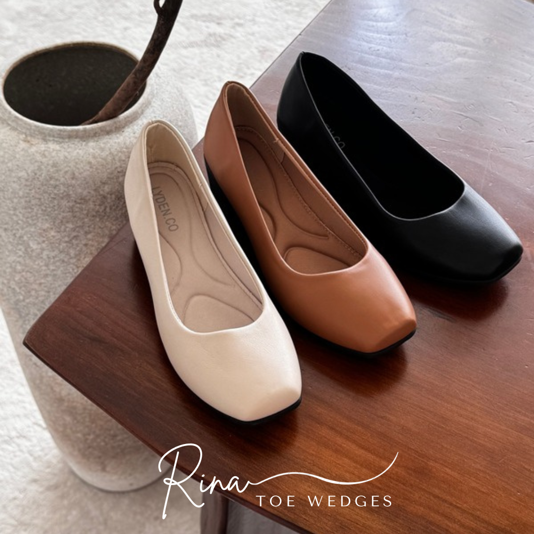 Rina Toe Wedges Series