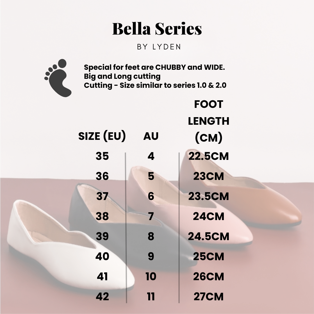 Lyden Bella series Flats (Black)