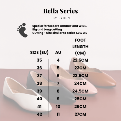 Lyden Bella Series Flats (Beige)