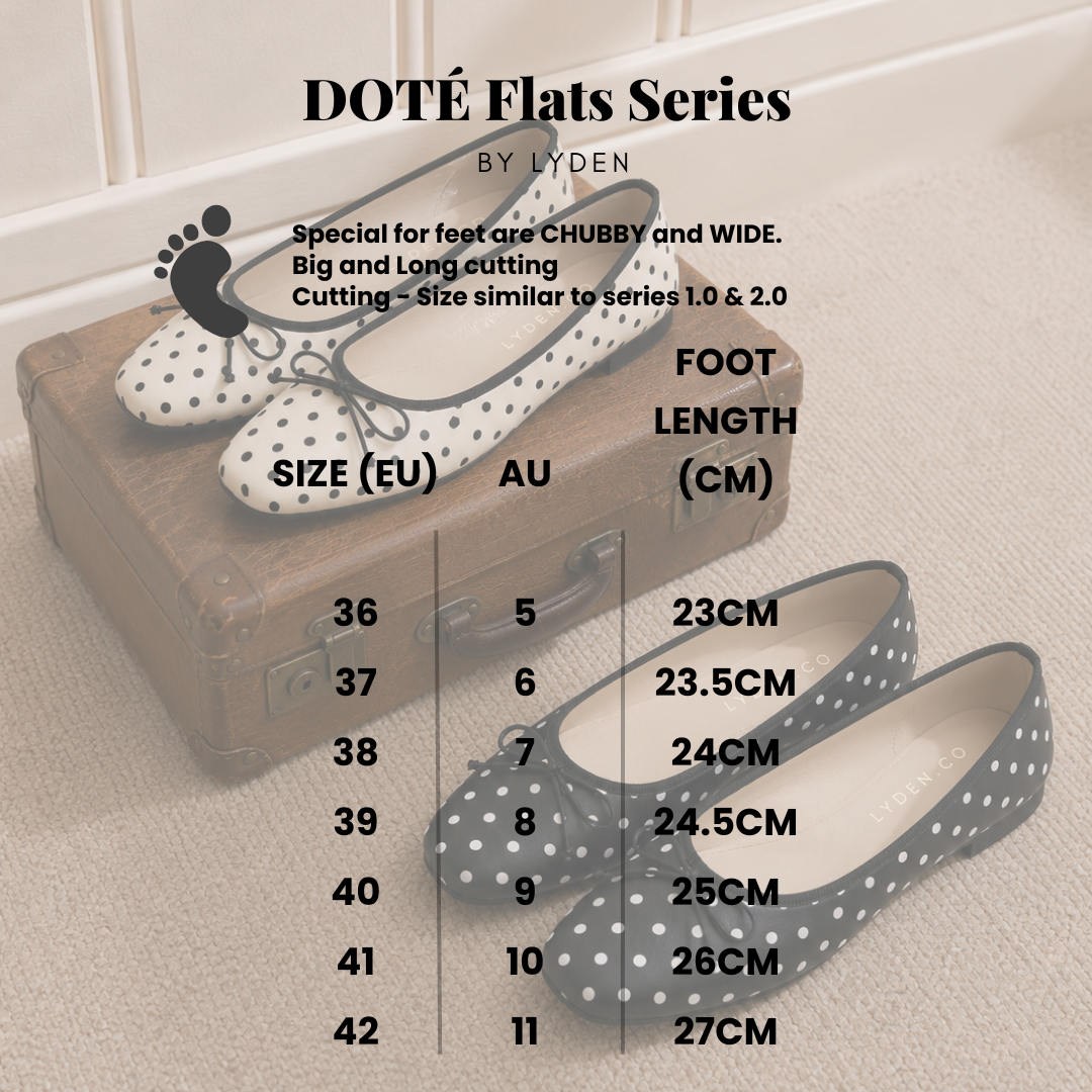【NEW】Lyden DOTÉ Flats Series