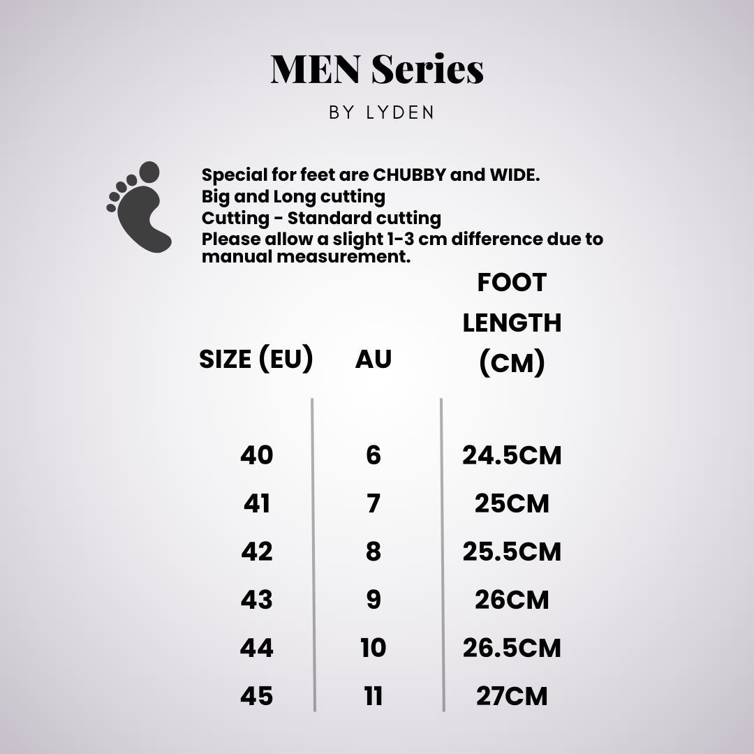 【MENS BY LYDEN】Ardy Moccasins Series - Classic Black//Brown