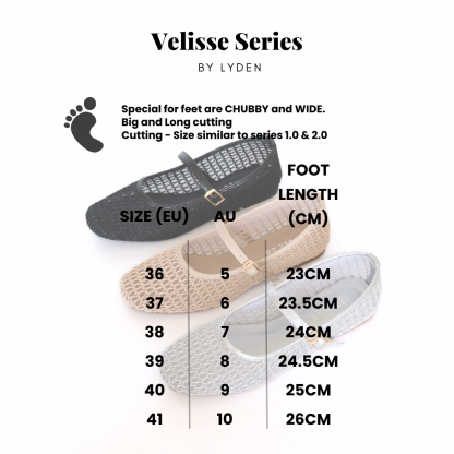 【NEW】Velisse Series Flats