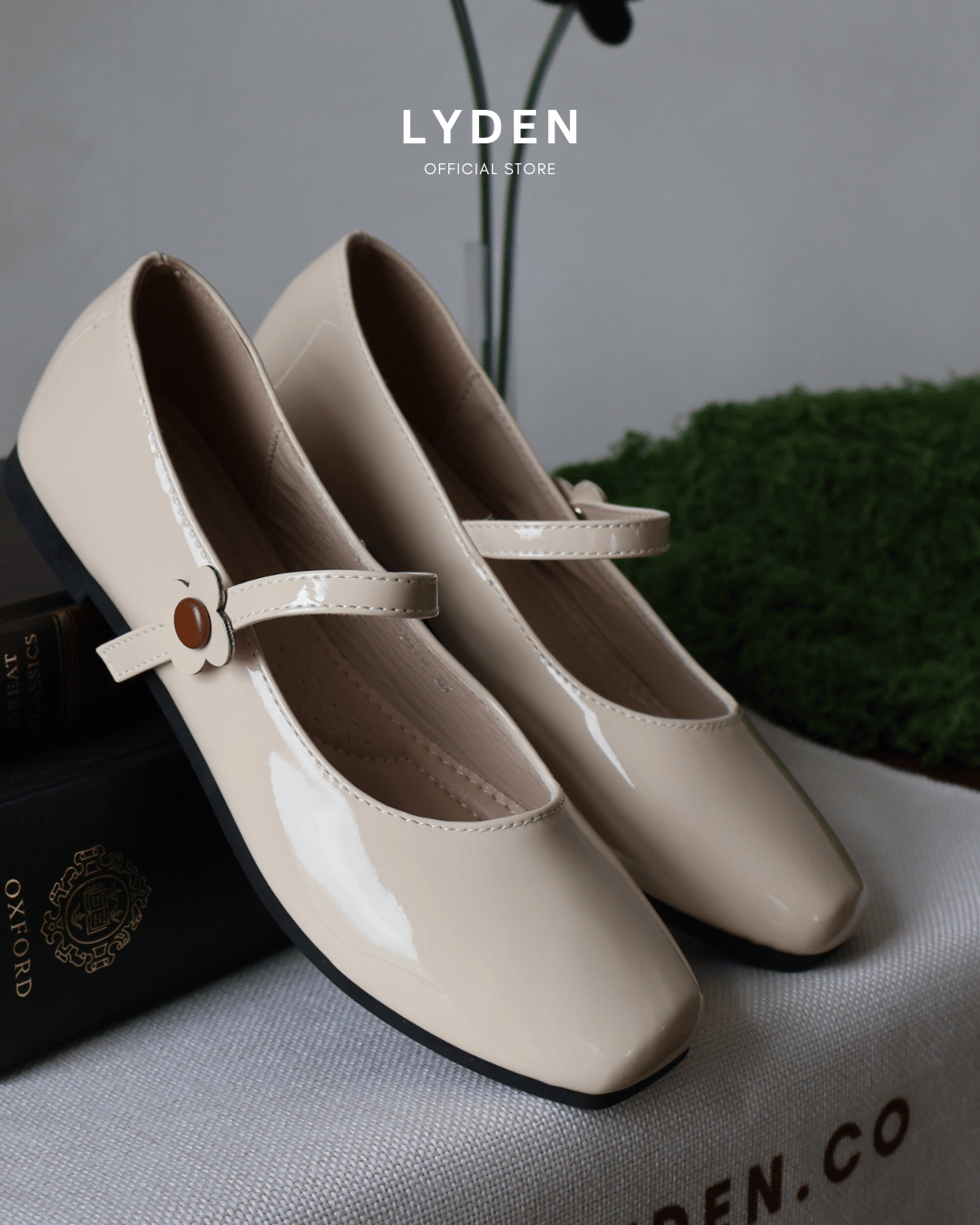 【Le Flowers Mini Bloom】Flats with Strap Series