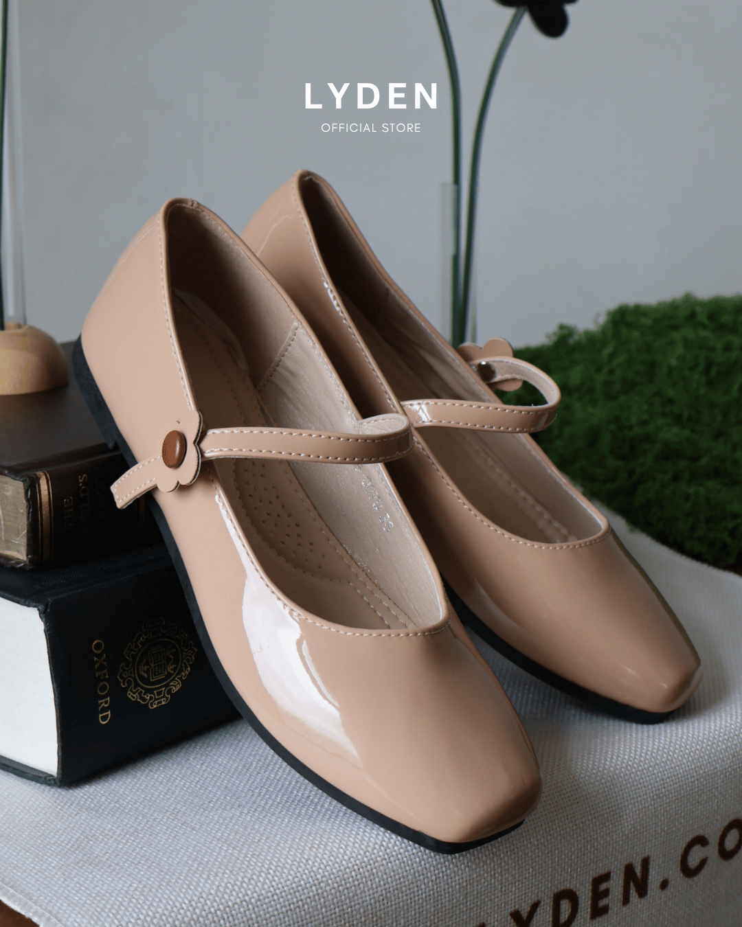 【Le Flowers Mini Bloom】Flats with Strap Series