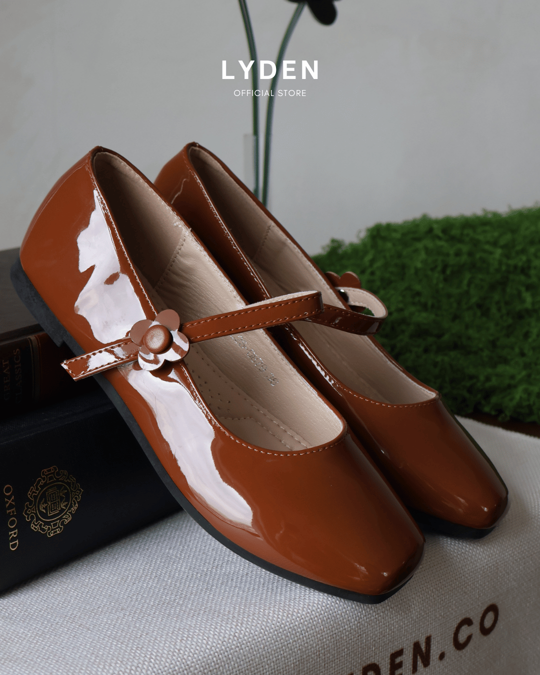 【Le Flowers Mini Bloom】Flats with Strap Series
