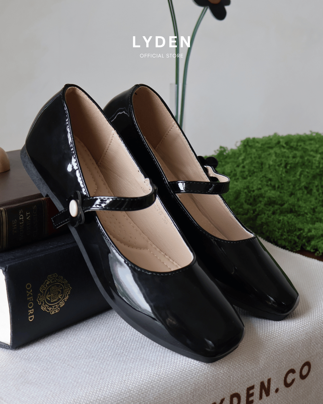 【Le Flowers Mini Bloom】Flats with Strap Series