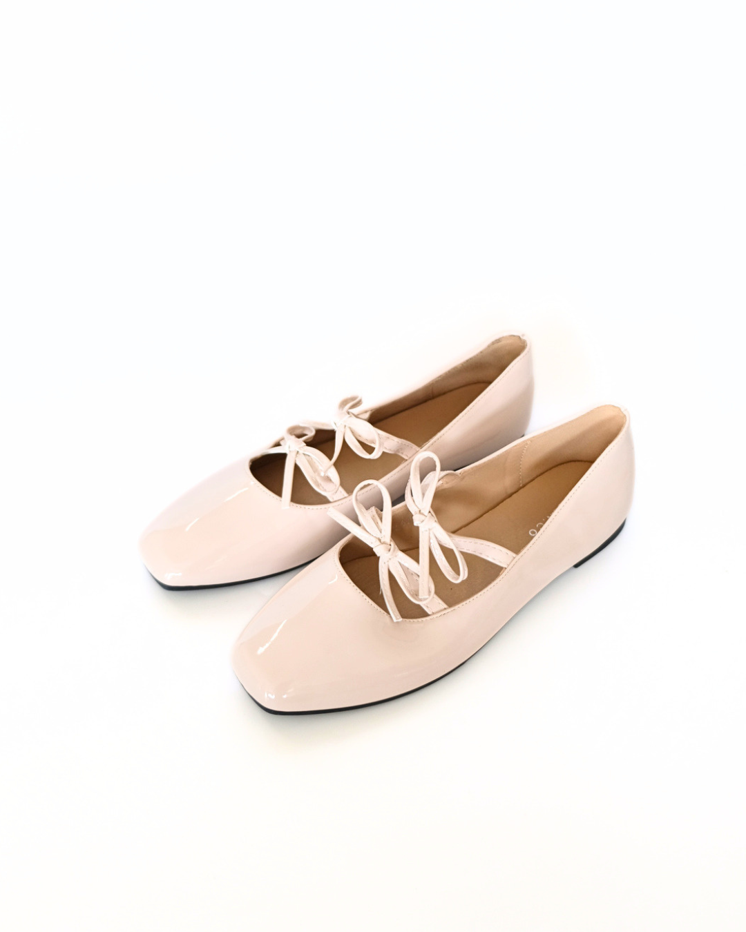 【NEW】Lyden Mary Jane Flats with Elastic Strap - Beige//Khaki//Maroon//