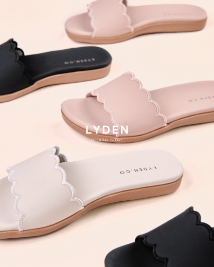 【NEW】Lyden Puffy Dream X Slip-on Series Sandals - Classic Black//Pink//Beige