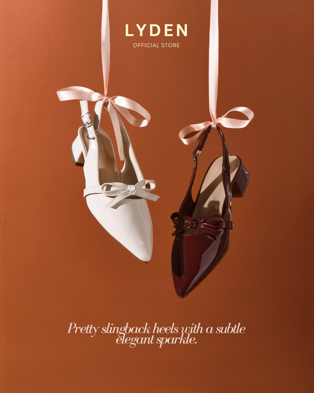【NEW】Lyden Vionetta Glossy Series 4cm Pump Heels