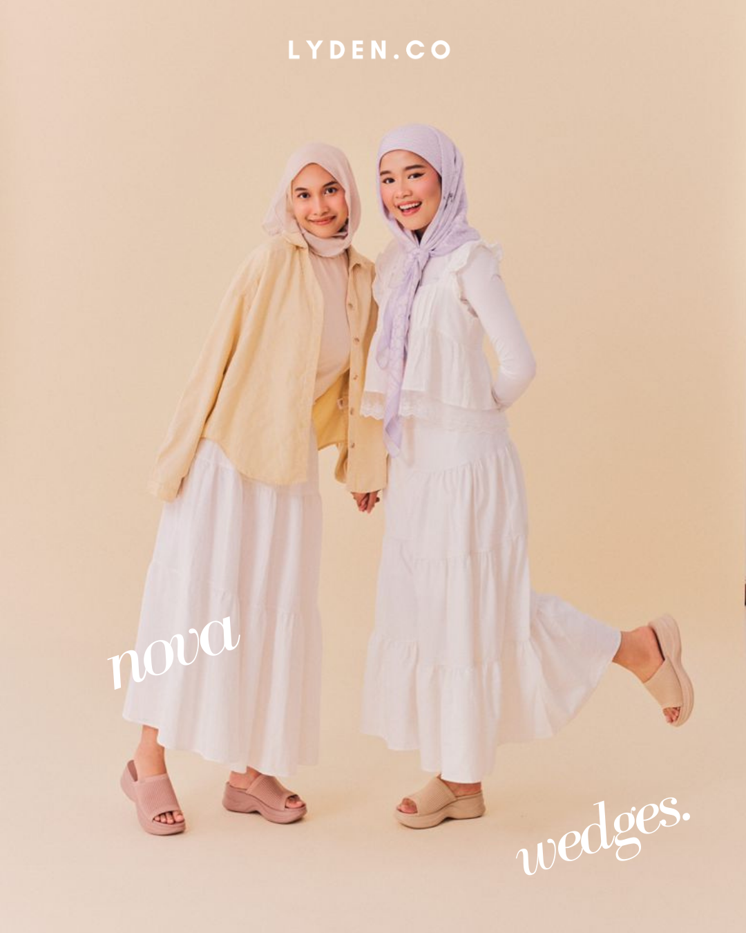 【NEW】Lyden Nova Series 5.5cm Platform Sandals - Pink