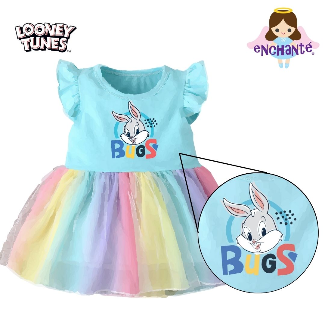 Bugs Rainbow Tulle Dress (Baby)