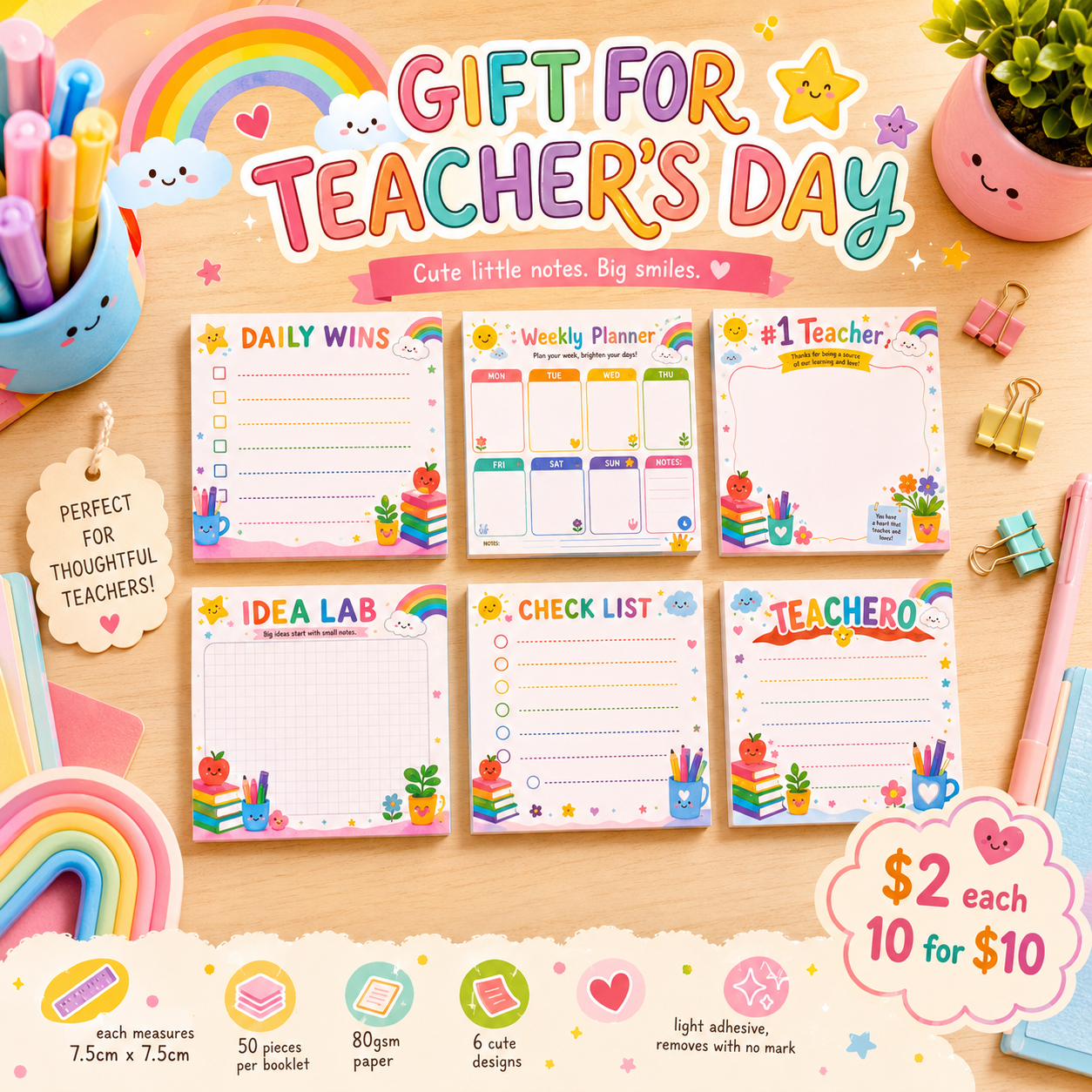 Productivity Sticky Notes