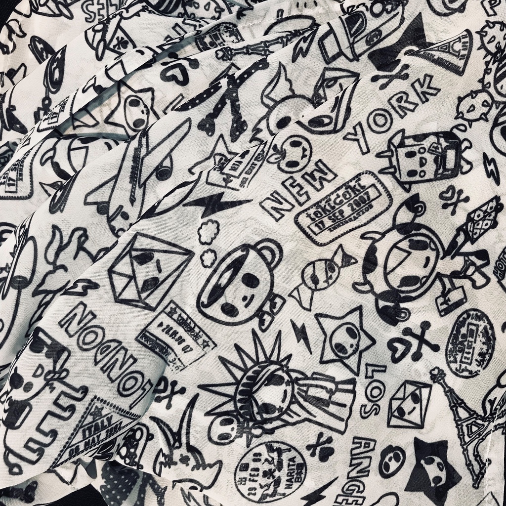 Tokidoki Fashion Scarf