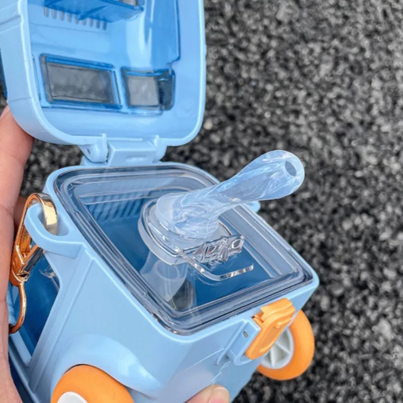 Mini Bus Drinking Bottle (Yellow)