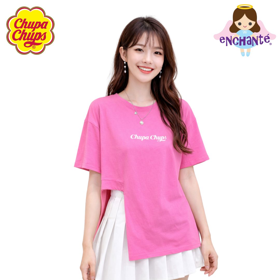 Chupa Chups Pink Cropped Top
