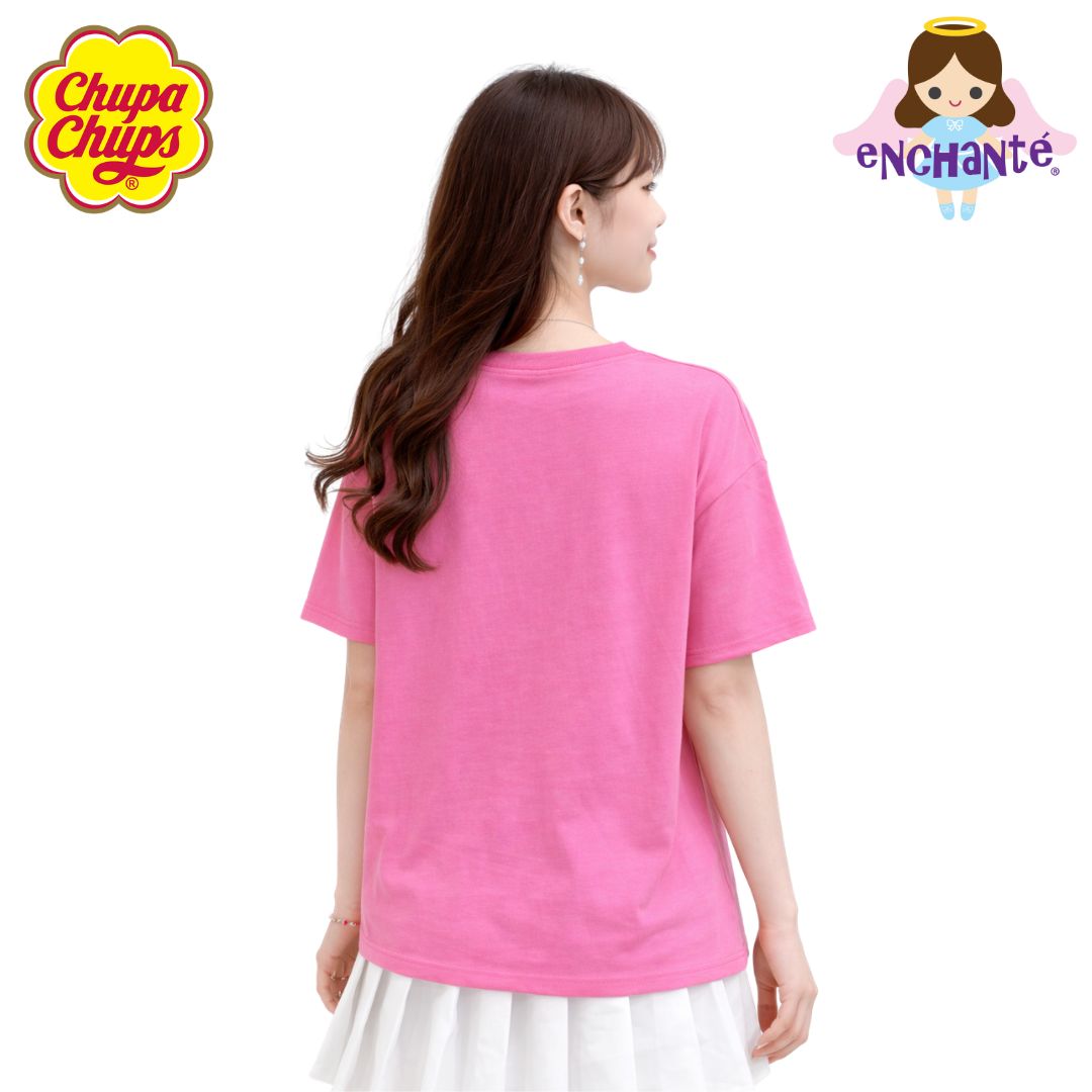 Chupa Chups Pink Cropped Top