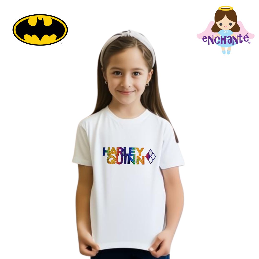 Harley Quinn Holographic Logo Tee (Twinning)